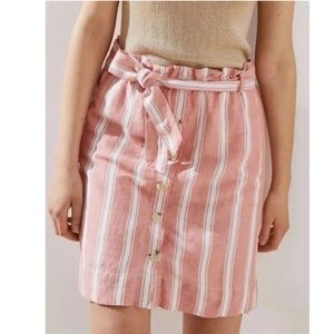 Loft Paperbag Tie Waist Skirt